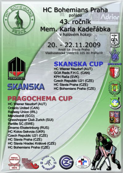 plakĂˇt Pragochema Skanska CUP 2009